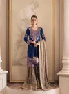 Kd 1486 Faux Georgette With Inner Readymade Suits Bulk Orders In India